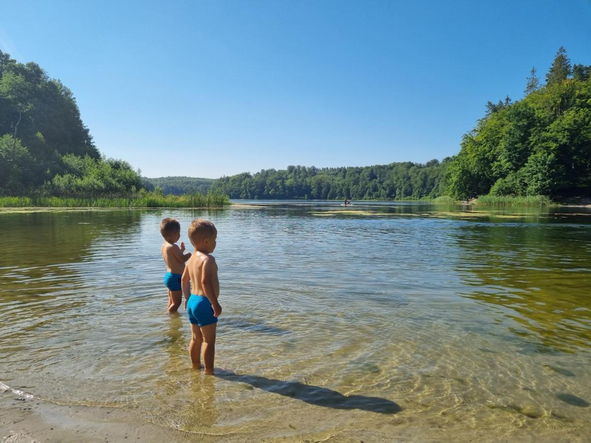 Bosko Domki Z Sauna I Balia W Sulminie Obok Gdanska Buitenkant foto
