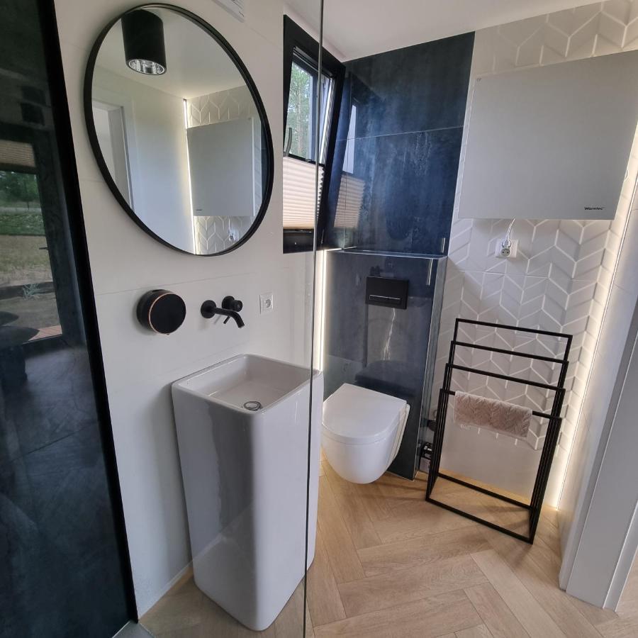 Bosko Domki Z Sauna I Balia W Sulminie Obok Gdanska Buitenkant foto