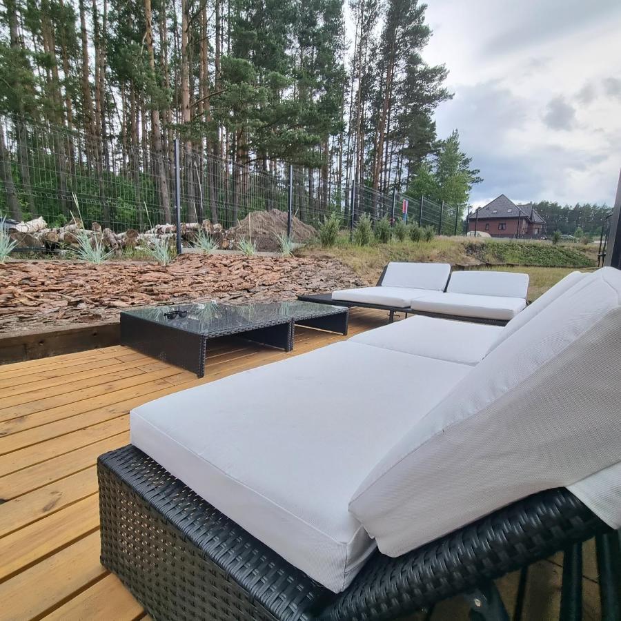 Bosko Domki Z Sauna I Balia W Sulminie Obok Gdanska Buitenkant foto