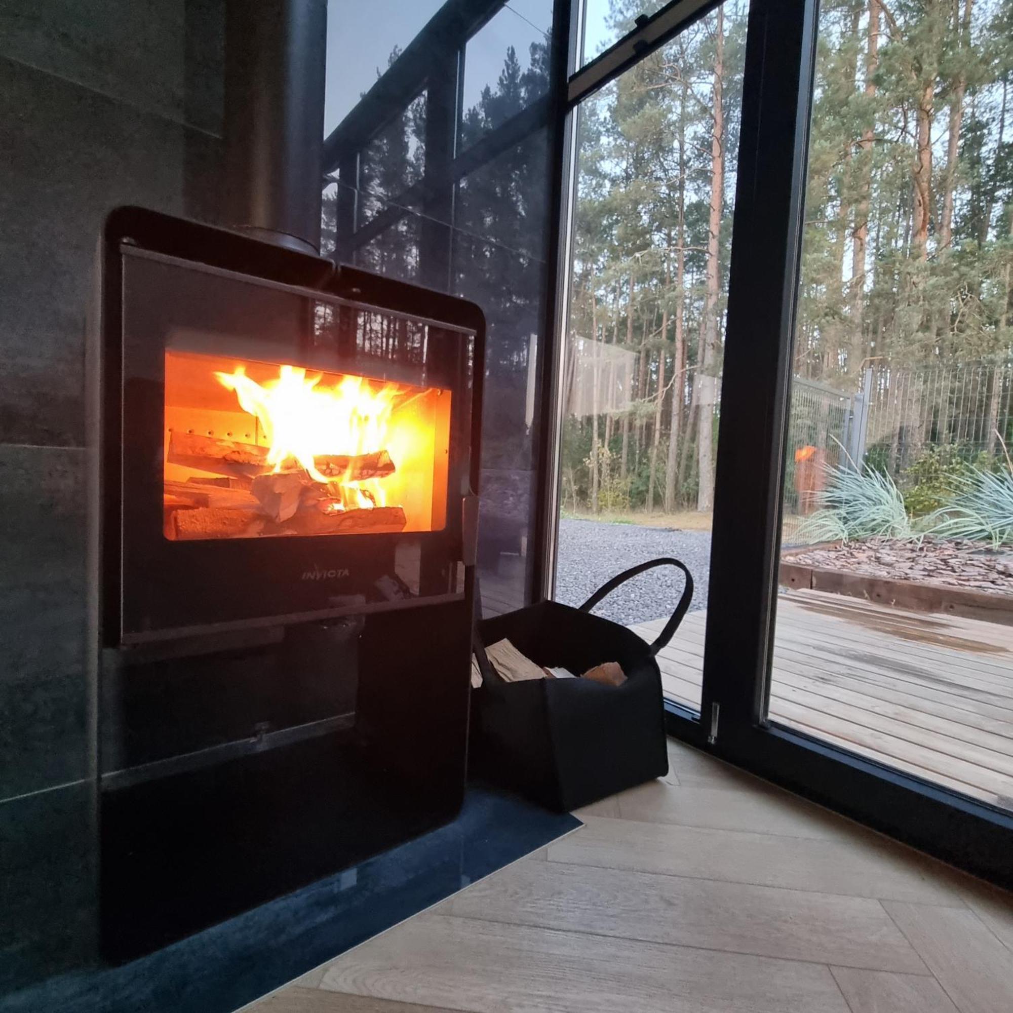 Bosko Domki Z Sauna I Balia W Sulminie Obok Gdanska Buitenkant foto